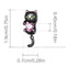 925 Sterling Silver Diy Black Cat Bracelet Bead