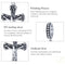 925 Sterling Silver Cross Pendant For Diy Bracelets