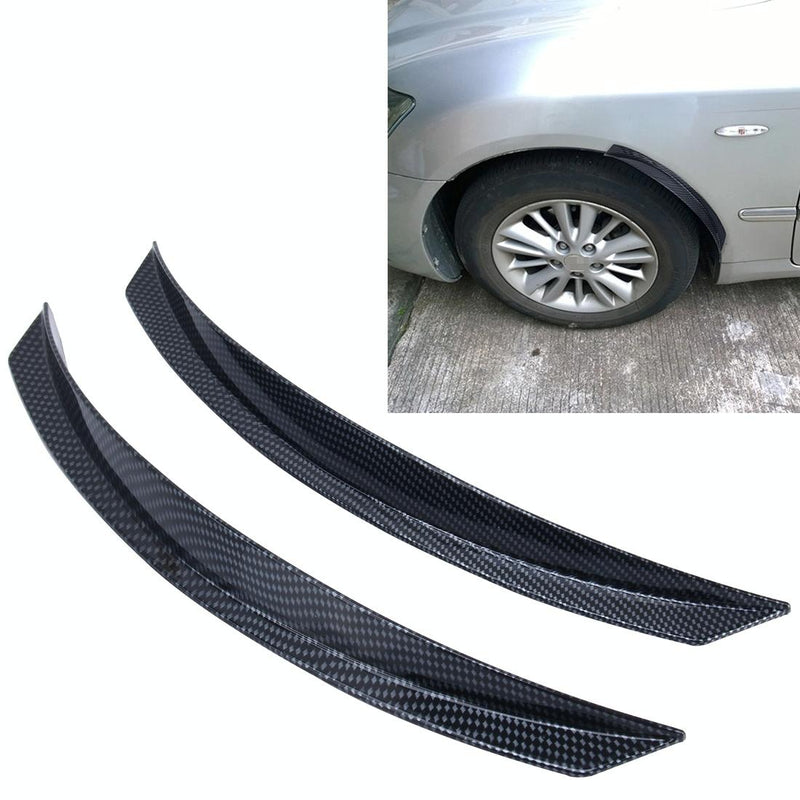 2 Pcs Car Auto Rubber Fender Guard Protection Strip Scratch Protector Sticker