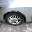 2 Pcs Car Auto Rubber Fender Guard Protection Strip Scratch Protector Sticker