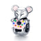 925 Sterling Silver Beaded Mouse Bracelet Accessories