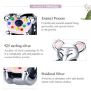 925 Sterling Silver Beaded Mouse Bracelet Accessories