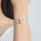 925 Sterling Silver Pink Bicycle Pendant For Bracelet Or Necklace