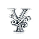 Diy Bracelet Beaded Accessories With Zircon Beads 26 Letters Style - Y