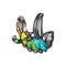 925 Sterling Silver Chameleon Beads For Diy Bracelets