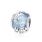 925 Sterling Silver Sparkling Snowflake Beads For Diy Bracelets & Necklaces