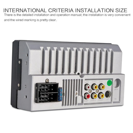 7 Inch Hd Touch Car Radio W / Bluetooth Remote Rearview Camera 6800 Module Fm / Tf / Usb