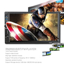 7 Inch Hd Touch Car Radio W / Bluetooth Remote Rearview Camera 6800 Module Fm / Tf / Usb