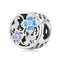925 Sterling Silver Flower Butterfly Beads For Diy Bracelets & Necklaces