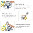 925 Sterling Silver Feather Pendant For Diy Bracelets & Necklaces