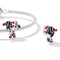 925 Sterling Silver Poker Clown Beads For Diy Bracelets & Necklaces