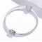 925 Sterling Silver Flower Bead Bracelet & Necklace Set
