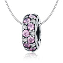 925 Sterling Silver Heartbeat Bead Pendant For Diy Bracelets And Necklaces