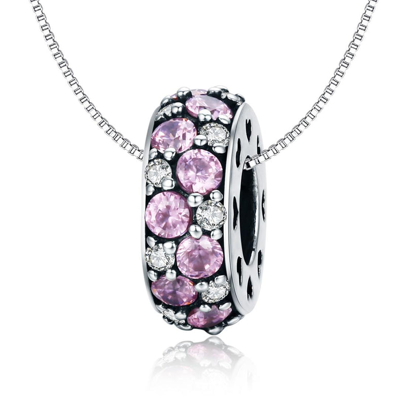 925 Sterling Silver Heartbeat Bead Pendant For Diy Bracelets And Necklaces