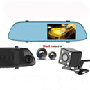 5 Dual Lens Car Dvr with 1080p Fhd Touch-screen
