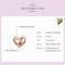 925 Sterling Silver Golden Heart Loose Beads For Diy Bracelets
