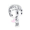 925 Sterling Silver Childhood Boy Beaded Bracelet Diy Accessory