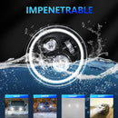 7 Inch Car Colorful Round Angel Eye Headlight