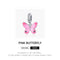925 Sterling Silver Butterfly Pendant For Diy Bracelets & Necklaces