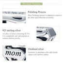 925 Sterling Silver Hollow Beads For Diy Bracelets Perfect Mother'S Day Gift