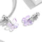 925 Sterling Silver Glazed Butterfly Pendant For Diy Bracelets & Necklaces
