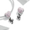 925 Sterling Silver Heart Cat Pendant For Diy Bracelets & Necklaces