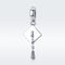 925 Sterling Silver Diy Bracelet Charm University Hat Beads