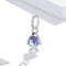 925 Sterling Silver Fantasy Fish Pendant For Diy Bracelets & Necklaces