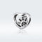 925 Sterling Silver Pet Paw Print Beaded Bracelet Bead