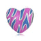 925 Sterling Silver Contrast Heart Beads For Diy Bracelets & Necklaces