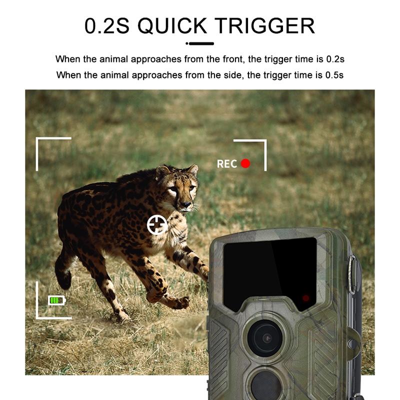 21Mp Hunting Trail Camera With 2.4 Tft Screen