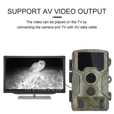 21Mp Hunting Trail Camera With 2.4 Tft Screen