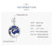925 Sterling Silver Starry Sky Pendant For Diy Bracelets & Necklaces