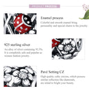 925 Sterling Silver Ladybug Beads For Diy Bracelets & Necklaces