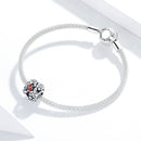 925 Sterling Silver Ladybug Beads For Diy Bracelets & Necklaces