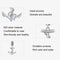 925 Sterling Silver Anchor Pendant Bracelet Beads
