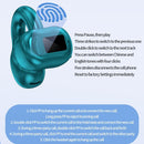 Waterproof Bluetooth Earphones with Ear Clip - M10