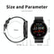 Heart Rate / Blood Oxygen / Blood Pressure Monitoring Bluetooth Smart Calling Watch - Mesh Pink