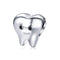 925 Sterling Silver Handmade Tooth Charm For Diy Beaded Accessories