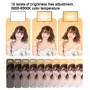 10 Three-Colour Temperature Flat-Panel Live Fill Light - 2.1M Bracket & Clip