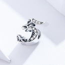 925 Sterling Silver Relief Number Series 0 9 Beads For Diy Bracelets And Necklaces Style - 5