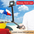3-in-1 Monopod Tripod Selfie Stick for Gopro Hero12 - Portable and Versatile