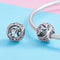 925 Sterling Silver 26 English Letter Beads For Diy Bracelets & Necklaces Style - F
