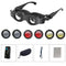 Adjustable Focus Fishing Binoculars with Tricolour Lens - 3x Magnification