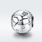 925 Sterling Silver Diy Zodiac Bracelet Beads Virgo Style - Virgo