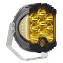 7 Inch Dc12V - 30V 8000Lm 6500K 90W Car Led Light On Three Sides Headlight For Jeep Wrangler Gold Light
