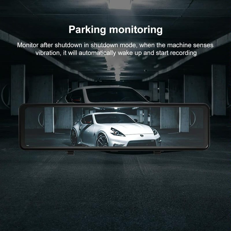 10.88 Ips Touch Screen Car Dvr Recorder - Ultra Hd 1080p