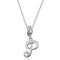 925 Sterling Silver Personalized Letter Pendant For Diy Bracelets & Necklaces Style - P