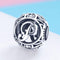 925 Sterling Silver 26 English Letter Beads For Diy Bracelets & Necklaces Style - P