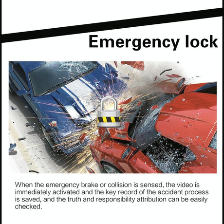 4.3 Dual Camera Vehicle Dvr with Full Hd 1080p Display